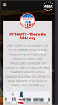 Mobile Screenshot of abifoundry.com
